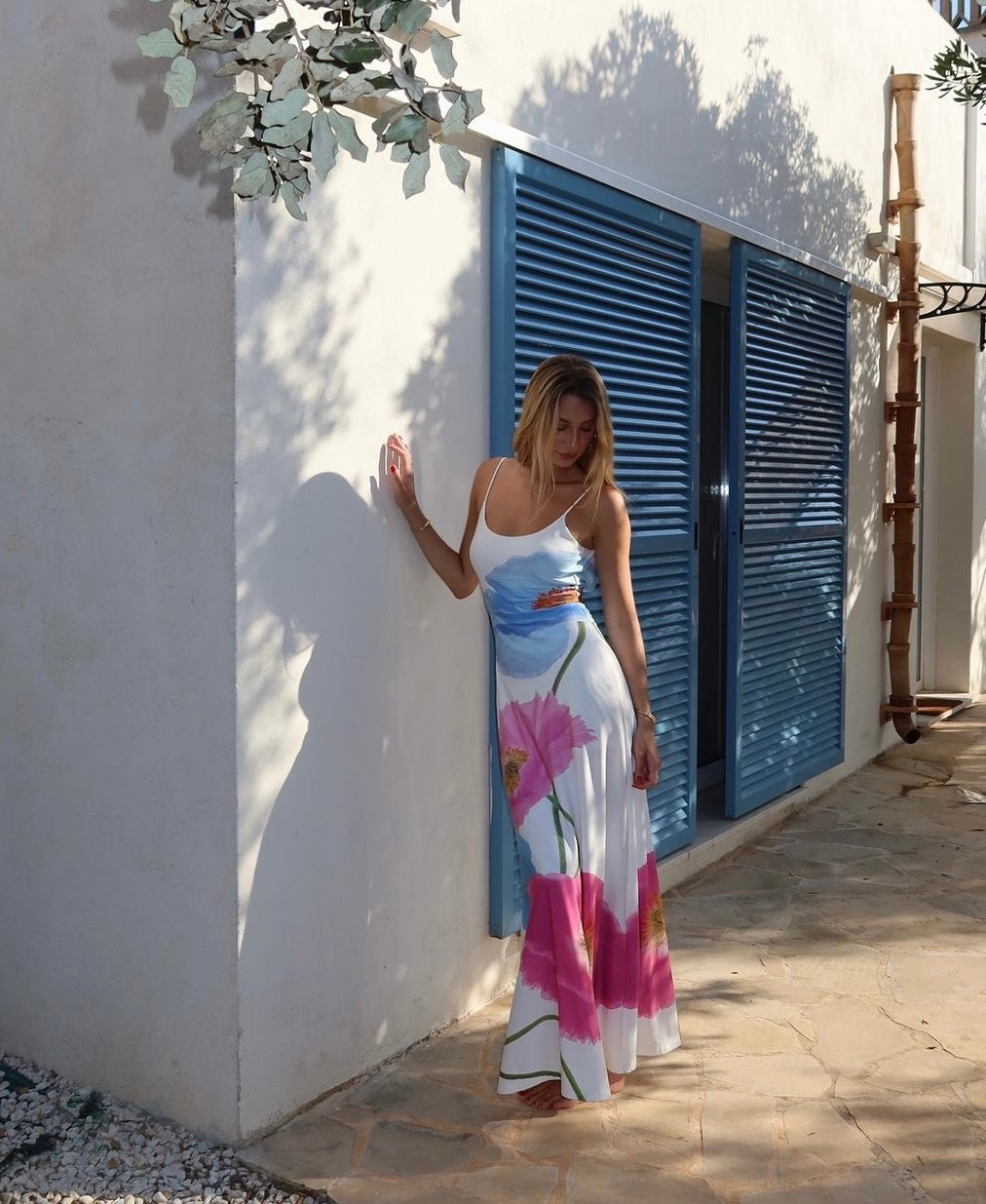 Azure Poppy Maxi