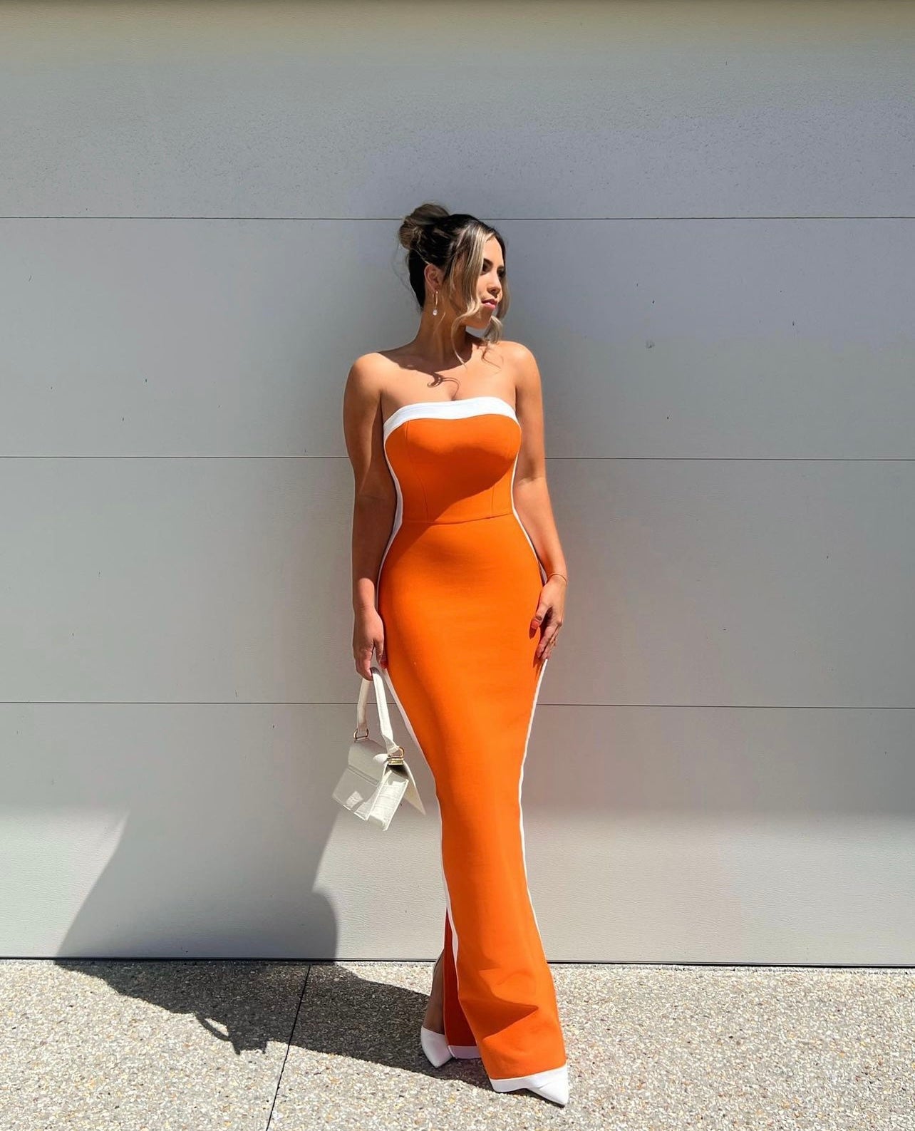 Tyla Dress - Orange