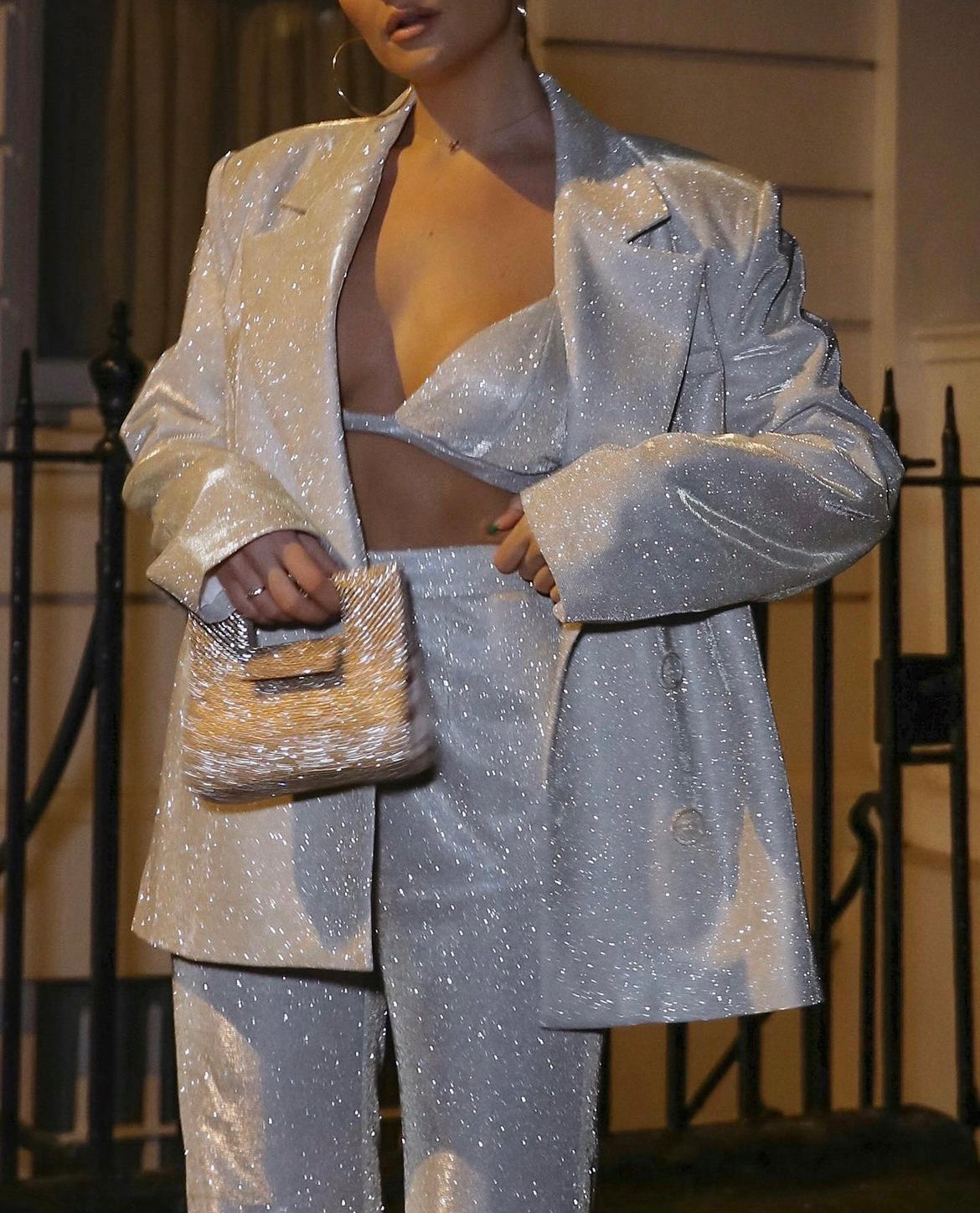 Santorini Suit - Silver