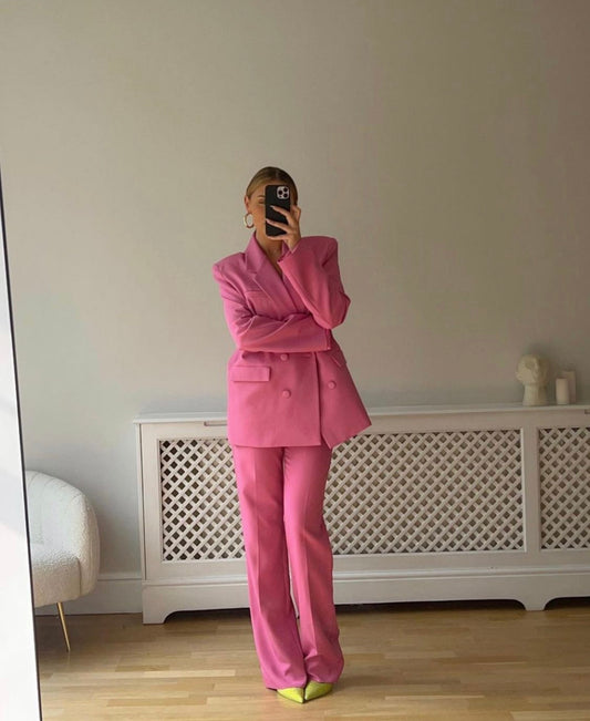 Zoe Trouser Set Pink